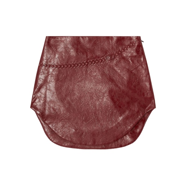 O-Hara embossed-motif mini skirt