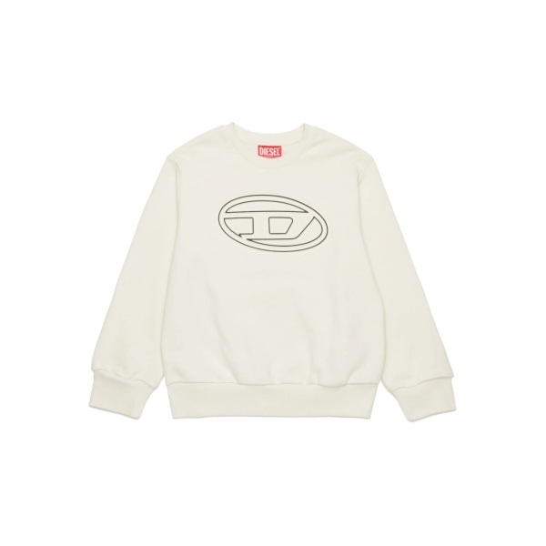 Oval-D logo-print cotton sweatshirt