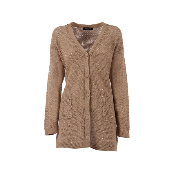 oversized pocket cardigan