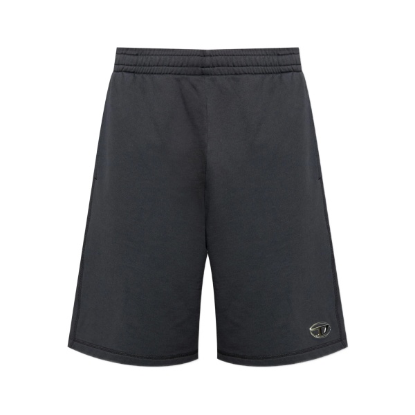 P-Marshy logo-detail shorts