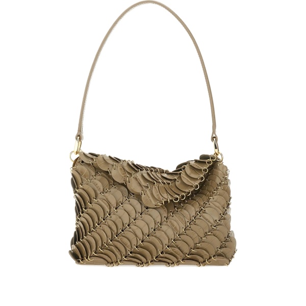 Paco leather shoulder bag