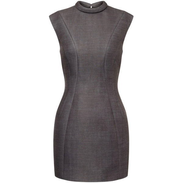 panelled mini dress