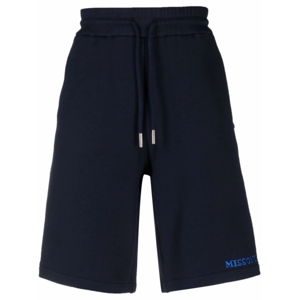 patterned jacquard cotton shorts