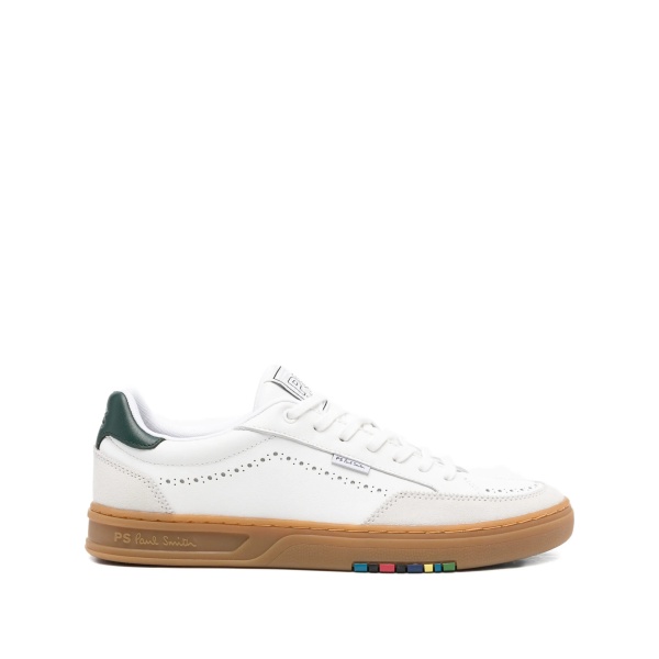 perforated-detail sneakers