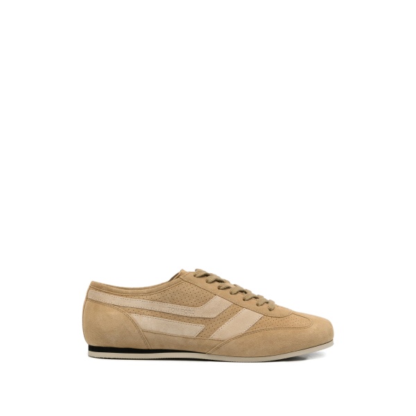 perforated panelled sneakers