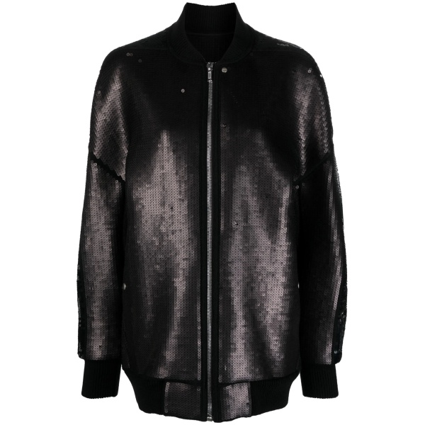 Peter sequin-embellished bomber jacket