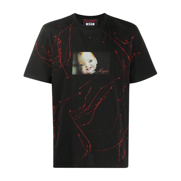 photograph print T-shirt