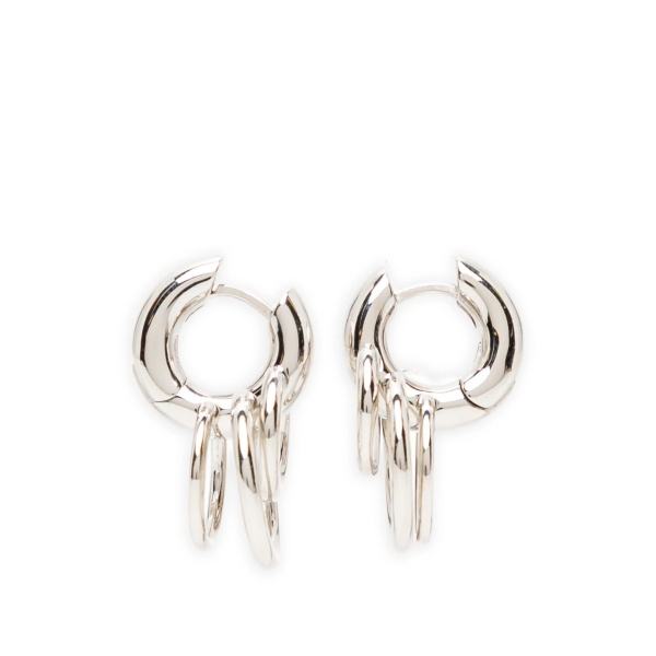pierced hoop earrings