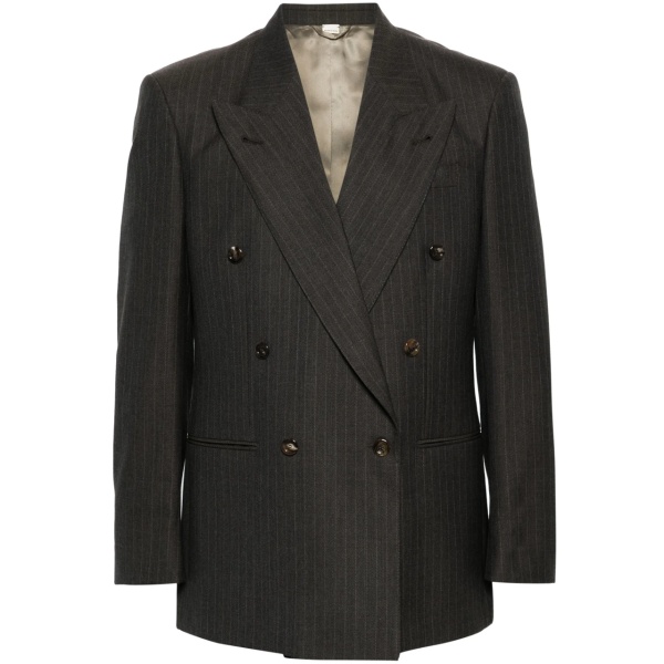 pinstripe blazer