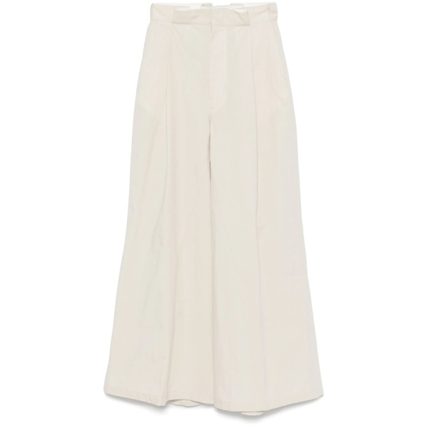 pleat-detail trousers