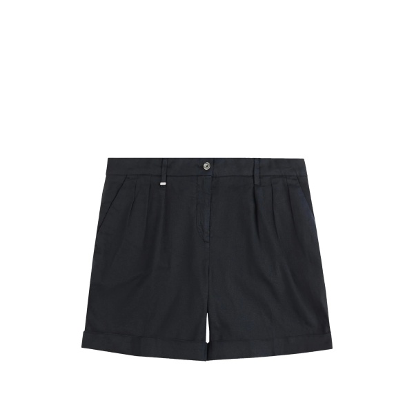 pleated shorts