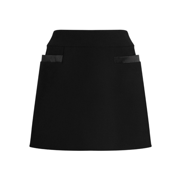 pocket-detail mini skirt