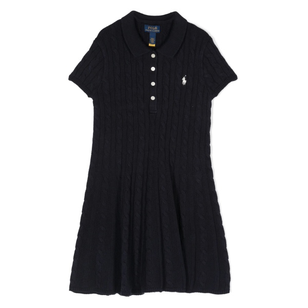 Polo Pony knitted polo dress