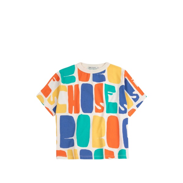 print short-sleeve T-shirt