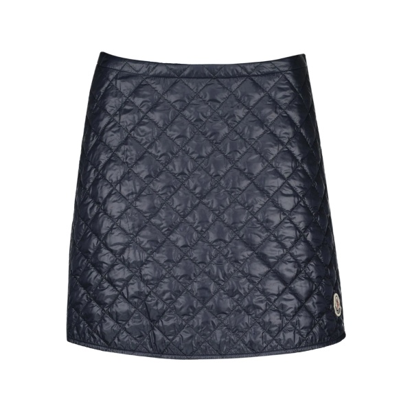 quilted mini skirt