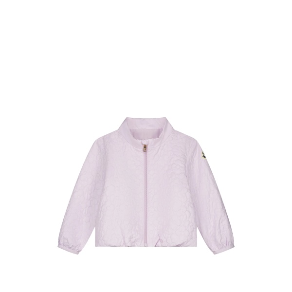 quilted zip-up coat