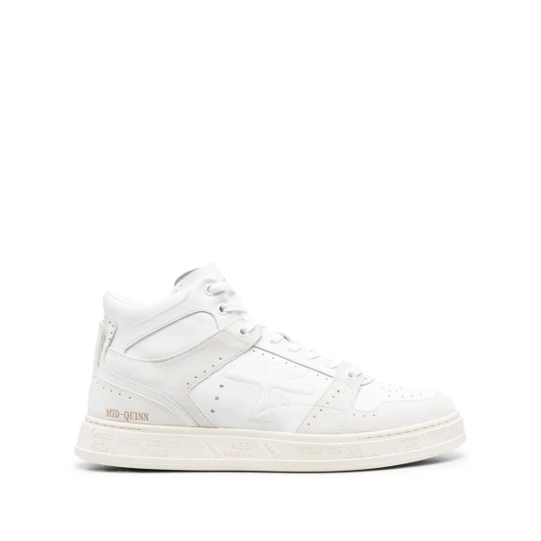 Quinn high-top leather sneakers