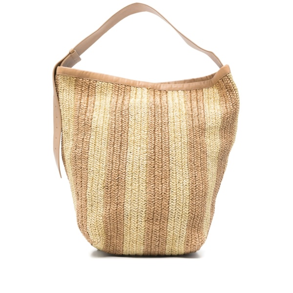 raffia shoulder bag