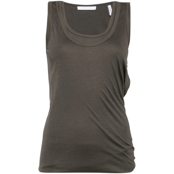 scoop-neck tank top