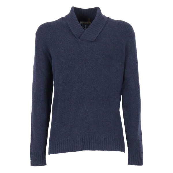 shawl-collar sweater