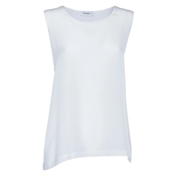 silk-crepe top