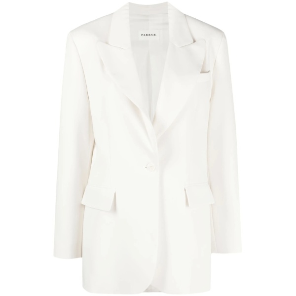 single-breasted blazer