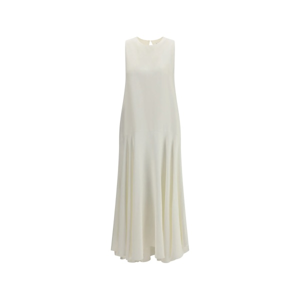 sleeveless midi dress
