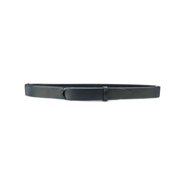 slim loop-fastening belt
