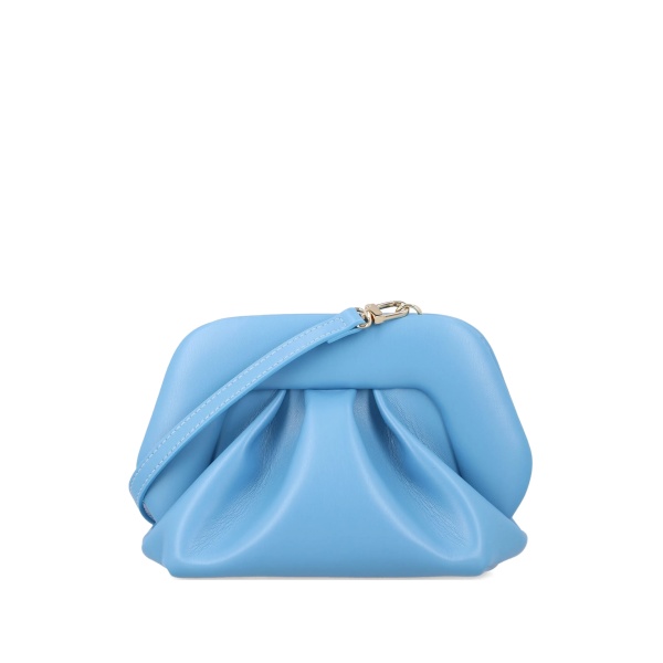 small Bios gathered clutch bag