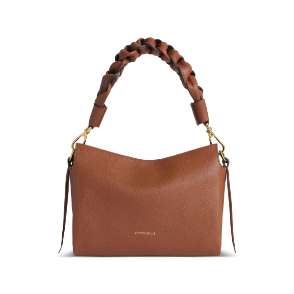 small Boheme braided-handle leather shoulder bag