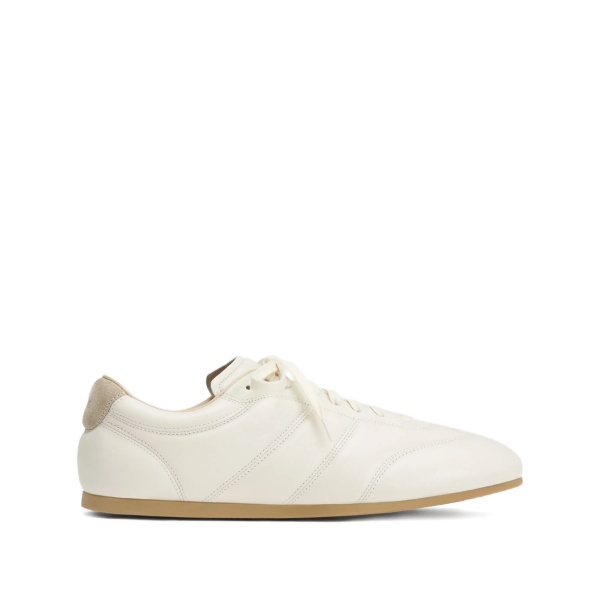 Soft Runner panelled leather sneakers