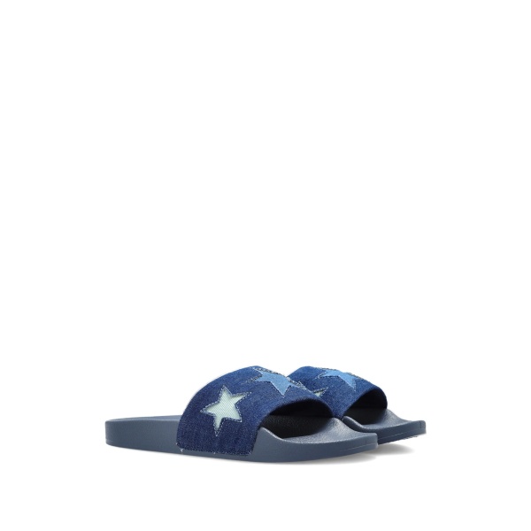 star-appliqué slides
