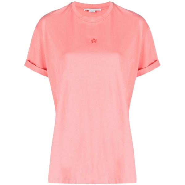 star-embroidered T-shirt