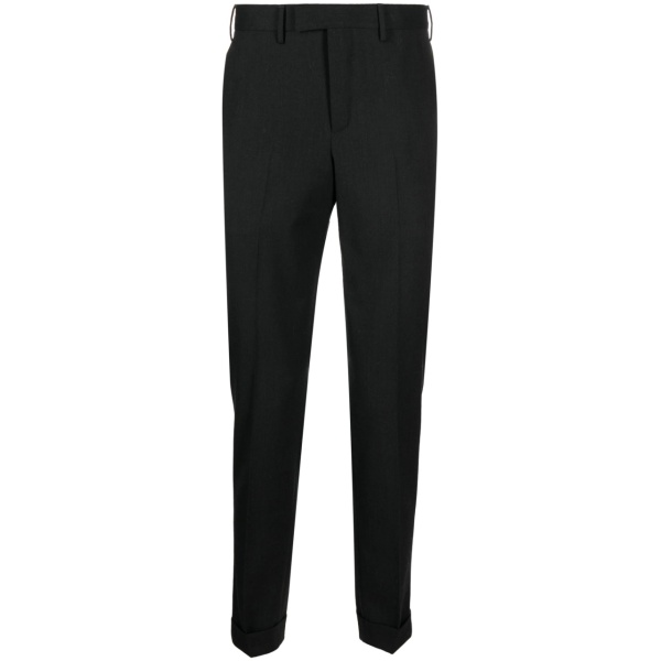 straight-leg tailored trousers