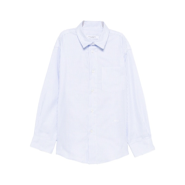 striped long-sleeve shirt