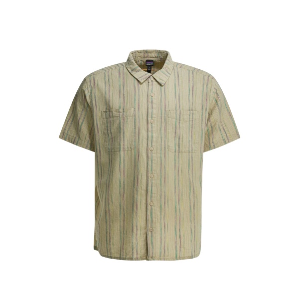 striped pocket shirt
