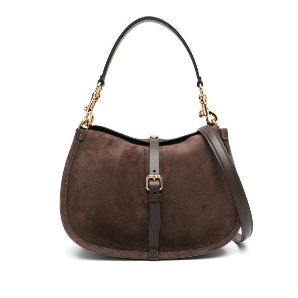 suede saddle bag