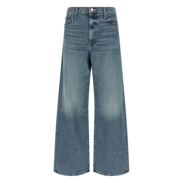 The Dodger Flood contrast-stitch wide-leg jeans
