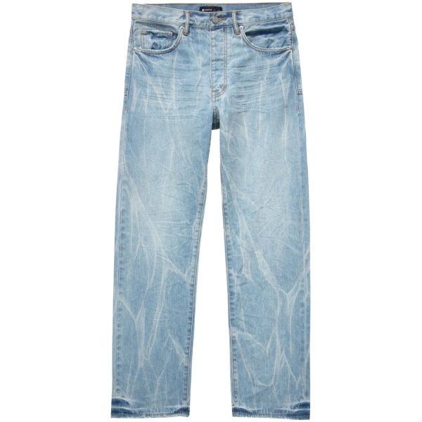 TIE ACID RELAXED FIT JEANS "Blue"
