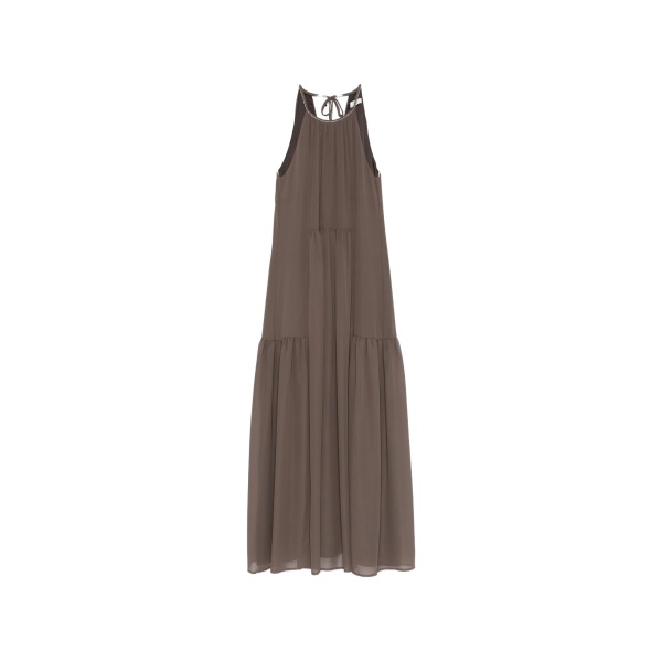 tiered maxi dress