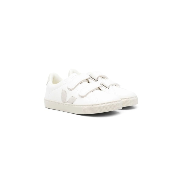 touch-strap calf-leather shoes