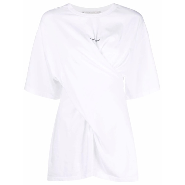twist logo print T-shirt