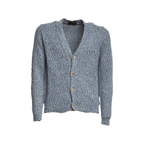 V-neck button cardigan