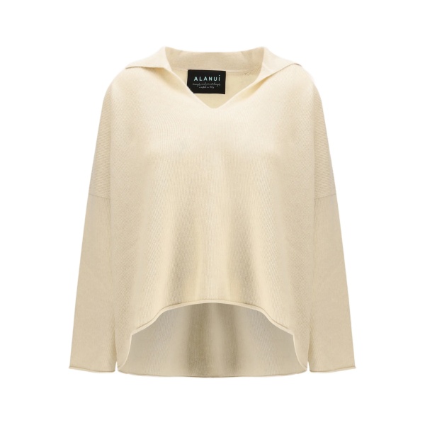 V-neck cashmere sweater