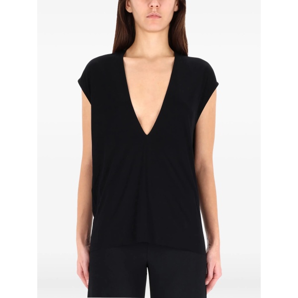 V-neck top