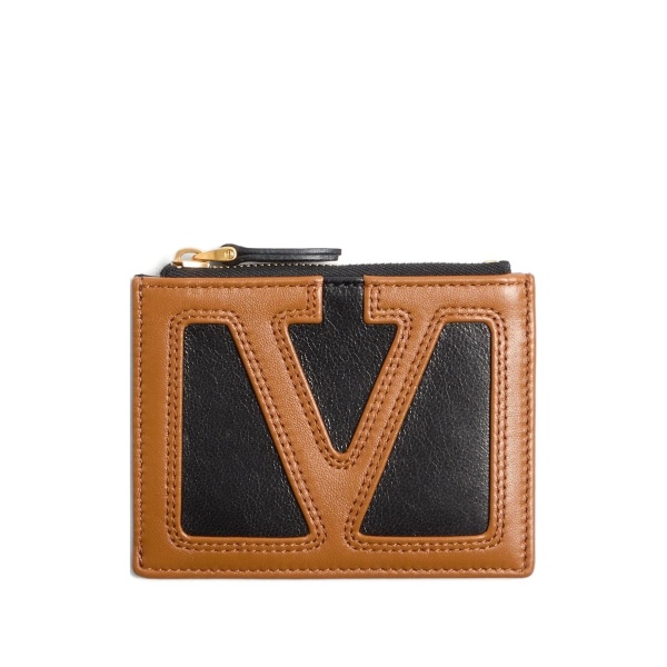 Viva Superstar VLogo zip card holder