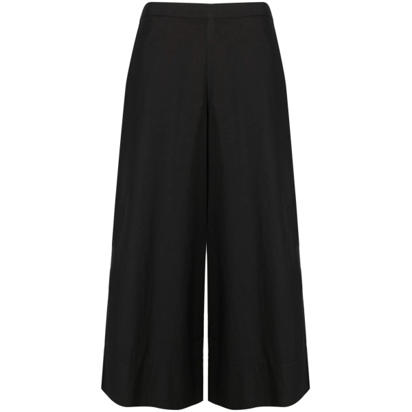 wide-leg cropped trousers