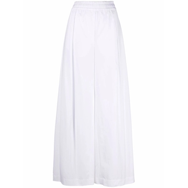 wide-leg flared trousers