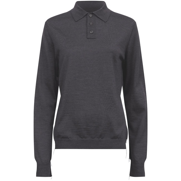 wool polo jumper