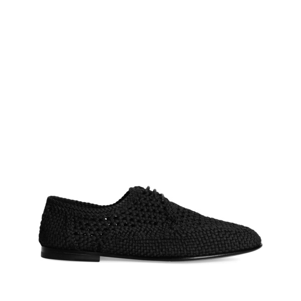 woven Derby shoes